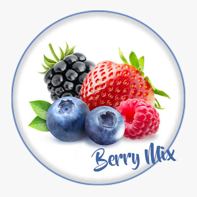 Mix Berries Φράουλα Μύρτιλα Βατόμουρα Σμέουρα